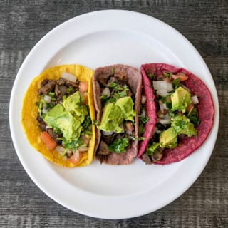 Mexican Tacos Party of 3 Tacos